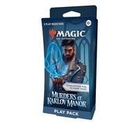 Conjunto de 3 sobres de juego de Asesinatos en la mansión Karlov, de Magic: The Gathering, 42 cartas de Magic, Version Anglaise