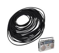 Conjunto De 30 Correas De Reemplazo para Cubiertas De Cassette Drive Tape Radio Radio Casta De Reparación De Cassette 0.7 Mm 1 Mm Rectangular Flat Mix Bindo De Reparación De Dispositivos C