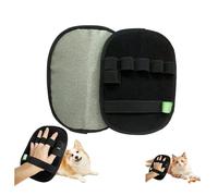 Conjunto de 4 guantes de aseo reutilizables para perros y gatos, adecuado para: sofás, artículos de cama, alfombras, ropa, asientos de coche, artículos