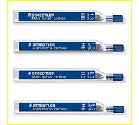 Staedtler Mars Micro Carbon 251 1,3 mm HB - Lápiz plomo Recargas - 2 tubos/paquetes (2 * 6 cables) HB