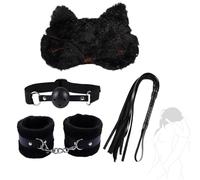 Conjunto de 4 piezas de yoga de nailon negro, escena de yoga fitness