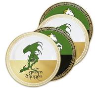 Conjunto de 4 placas de tabernas Señor de los Anillos de Cinereplicas