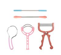 Conjunto De 5 Depiladores Faciales Funcionales Depilación Depiladora De Primavera Para Cara Rápida En Casas Labio Superior
