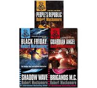 Conjunto de 5 libros de la colección Cherub Series 3 (libros 11 a 15) de Robert Muchamore (Brigands MC, Guardian Angel, Black Friday, Shadow Wave, People's Republic)