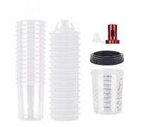 Conjunto de 50 botes de pulverización y taza interior para una aplicación optimizada de pinturas y revestimientos protectores sin herramientas adicionales