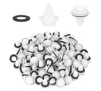 Conjunto de 50 Clips de Panel de Automóvil con Diseño de Almohadilla de Esponja - Grapas Coche Paneles de Puerta