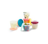 Babymoov Babybols - Pack de 6 contenedores de conservación, 250 ml, Multicolor