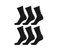 Conjunto de 6 calcetines deportivos largos hummel, calcetines básicos para el oc