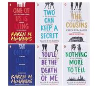 Conjunto de 6 libros de la colección Karen M McManus (Serás mi muerte, Los primos, Dos pueden guardar un secreto, Uno de nosotros miente, Uno de nosotros es el siguiente, Nada más que contar)