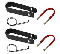 Conjunto de 6 piezas de herramientas para quitar tapa de perno de rueda, pinza extractora de tuerca central de neumático, herramienta de extracción, llave para tapa de perno y tuerca para coches