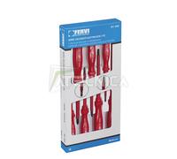 Conjunto De 7 Destornilladores Bloques 1000V Clásicos De Electricista Fervi 0355