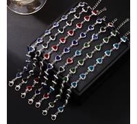 Conjunto de 7 pulseras de coloridas y modernas, ideal para uso diario, joyería unisex para adolescentes, para adolescentes, para adolescentes, para adolescentes