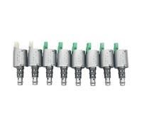 Conjunto de 8 válvulas solenoides de presión de aceite y cambio de cuerpo de válvula de transmisión de doble embrague 0AM DQ200