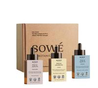 Conjunto de Aceites Vegetales Orgánicos para Piel Sensible y Reactiva - 3x50 ml - Jojoba, Caléndula y Nigella - Calmante, Anti-Rojeces, Protector - Rostro y Cuerpo