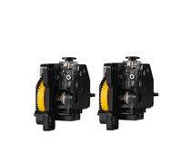 Conjunto de actualización de Engranaje de extrusor de Acero endurecido Compatible con Bambu Lab P1S/P1P/X1/X1C, Resistente al Desgaste(2pcs For P1 Series)