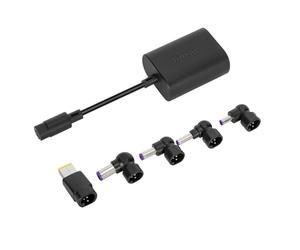 Conjunto de adaptador de alimentación Targus USB-C Legacy. Conector 1: USB-C, Conector 2: Universal. Color del producto: Negro.