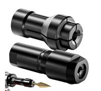 Conjunto de adaptador de pulgada de taladro - 2 herramienta de extensión de conexión de bit de paquete | Convertidor universal de vástago hexagonal para conductor inalámbrico, conector de herramienta