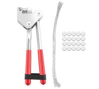 Conjunto de alicates y calibres de 20 piezas para sellos de medidores de agua - Sellado antirrobo