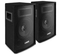 Conjunto de altavoces Vonyx SL8 400 W RMS Pasivos 8" Jack 6,3 mm Asas transporte