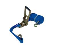 Conjunto DE Amarre 9 m, Cinta 5 TONELADAS HOMOLOGADO Tensor Doble Seguridad, ESLINGAS, Correas DE Carga, TRINCAJE, CARRACA, Tensor, CINCHAS para CAMIÓN, Remolque, SEMIRREMOLQUE, FURGÓN