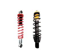 Conjunto de Amortiguador 2 Piezas Delanteras y 2 Piezas traseras No 26907 27394 Compatible con Linhai 400 ATV 300 CUV Quad GO Kart(Two PCS Front)