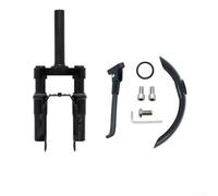 Conjunto de amortiguador de horquilla delantera compatible con Xiaomi para M365 1s Pro Pro2 Scooter eléctrico Material ABS de metal para una mejor estabilidad y seguridad durante el viaje negro