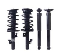 Conjunto de amortiguador delantero y trasero, puntal de suspensión compatible con Volvo S60L P3 S80 XC60 V60 S80L 1302800 31302801 31340698, piezas de repuesto originales(FRONT RIGHT)
