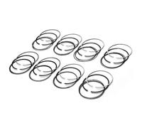 Conjunto de anillos de pistón 8x Conjunto de ETS compatible con modelos de motor M156 que incluyen C63 E63 AMG C219 W204 W164 W211 Setta el número de pieza 1560300517