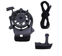 Conjunto de arranque de retroceso con cuerda de tracción para Craftsman M230 y para cortacésped Toro 20333 | 163 cc para kit de repuesto de arranque de motor B&S | Carcasa de plástico duradera | Negro