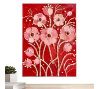 Conjunto de arte de perlas genérico - Aesthetic Wall Decor Craft, 30 x 40 cm Shimmering Painting Kit | Creative Mindfulness Activity for girls Includes All Tools, Teen Room Accessory
