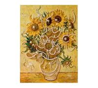 Conjunto de arte de perlas genérico - Aesthetic Wall Decor Craft, 30 x 40 cm Shimmering Painting Kit | Creative Mindfulness Activity for girls Includes All Tools, Teen Room Accessory