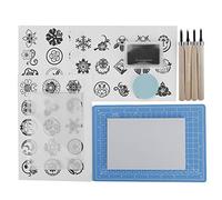 Conjunto de artesanía para tallar sellos de goma, sello de escultura manual, Kit de herramientas DIY para entusiastas