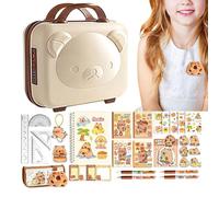 Conjunto de Artículos de Papelería - Kit Con Bolígrafos Y Cuaderno De Capibara - Material Escolar Para Instituto | Para Estudiantes De Primaria Secundaria Y Hogar