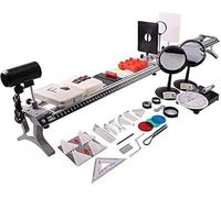 Conjunto de banco óptico Lente convexa Demostrador de imágenes estenopeicas Propagación de luz Óptica de refracción Kit de experimentos Equipo de enseñanza de laboratorio de física