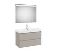 Conjunto de Baño Arena Mate Ella Ona de 100 cm Colección Unik Roca