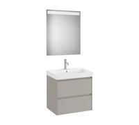 Conjunto de Baño con Lavabo Arena Mate Ella Ona de 65 cm Colección Unik Roca