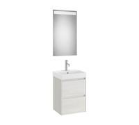 Conjunto de Baño con Lavabo y Arena Mate Ella Ona de 55 cm Colección Unik Roca