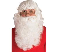Rubies Deluxe Santa Beard and Wig Set