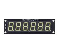 Conjunto de Barras Led Tm1637 Plug and Play Decimal 2 Pines Tubo Digital para el Hogar Pantalla Led Módulo de Pantalla Digital