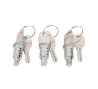 Conjunto de barril de bloqueo de la puerta MTC6504 Estructura fuerte de metal de alta durabilidad Kit de barril de bloqueo de la puerta delantera con teclas para el defensor 90