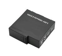 Conjunto de batería de 1800 mAh y Cargador LED Accesorios for cámara de acción(2PCS B with Charger)