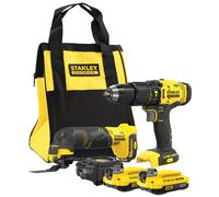 Conjunto de batería Stanley FatMax V20 de 18 V SFMCK213D2S