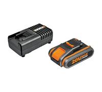 Conjunto De Batería Y Cargador WORX WA3601, 20 V, 2 Ah - N