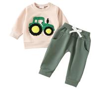 Conjunto de bebé niño 2 piezas niño niño jogging conjuntos lindos impresión sudadera de manga larga conjunto chándal niño bebé niño chándal bebe pieza