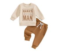 Conjunto de bebé niño 2 piezas ropa bebe boy sudaderas de manga larga pantalón cintura elástica chándal bebe garcon conjunto de bebé pieza infantil Garcon Jogging Conjuntos chándal infantil