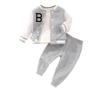 Conjunto de bebe niño deporte sudadera con pantalones de correr fitness running conjunto cintura elástica conjuntos de deporte traje de correr niño niño adolescente
