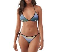 Conjunto de Bikini Dandelion para Mujer, Traje de baño de Dos Piezas con ti