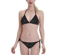 Conjunto De Bikini para Mujer Química Orgánica Mujer De Bikini Sets Elegante Clásico Conjuntos De Bikinis, para Surf, Natación, Viajes, Party