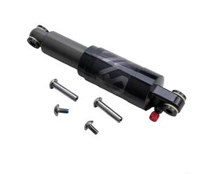 Conjunto de bloqueo de choque trasero para bicicletas construido con carcasa de aleación de aluminio y cámara de aire de precisión para cuadros de viaje de 125 mm a 200 mm (165 mm)