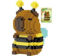 Conjunto De Bloques De Construcción De Carpincho,Capybar Juego De Juguetes De Construcción,Ejercita Habilidades Prácticas,Las Decoraciones De La Habitación Vienen Con Instrucciones,14+ (yellow)